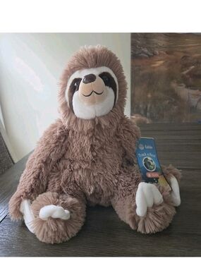 Fahlo Track a Real Wander Sloth Plush Stuffed Animal Tracking Code & Map